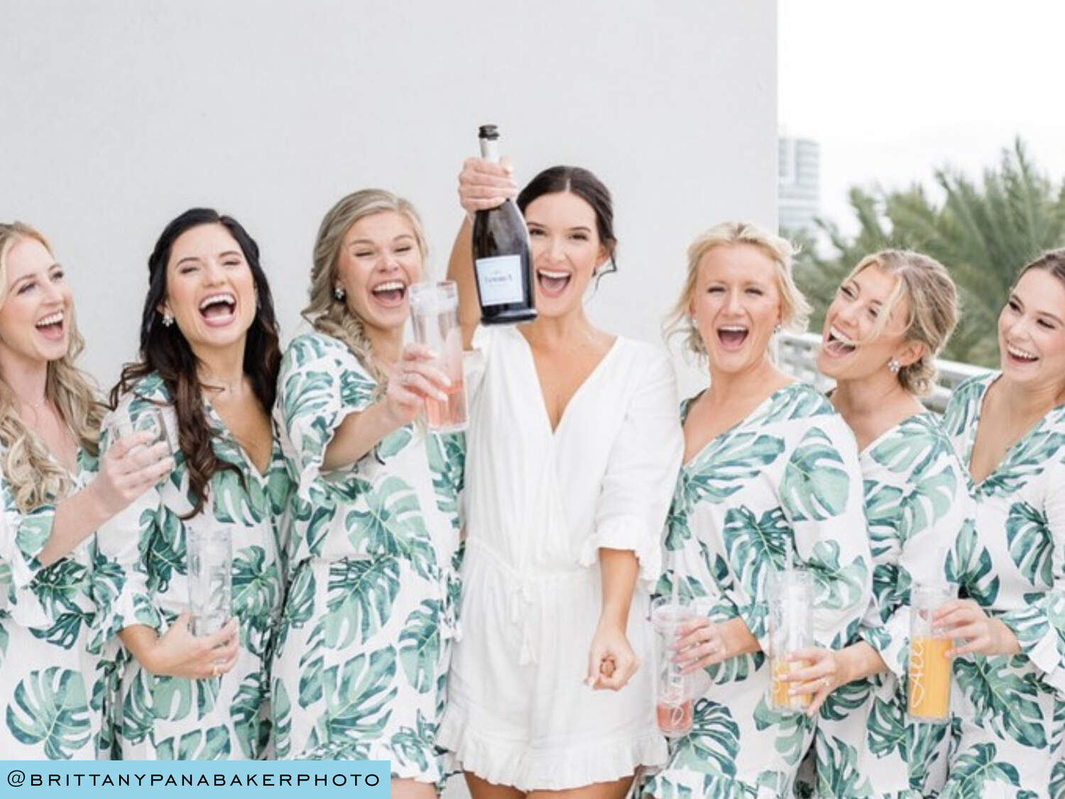 Women enjoying La Marca Prosecco Minis