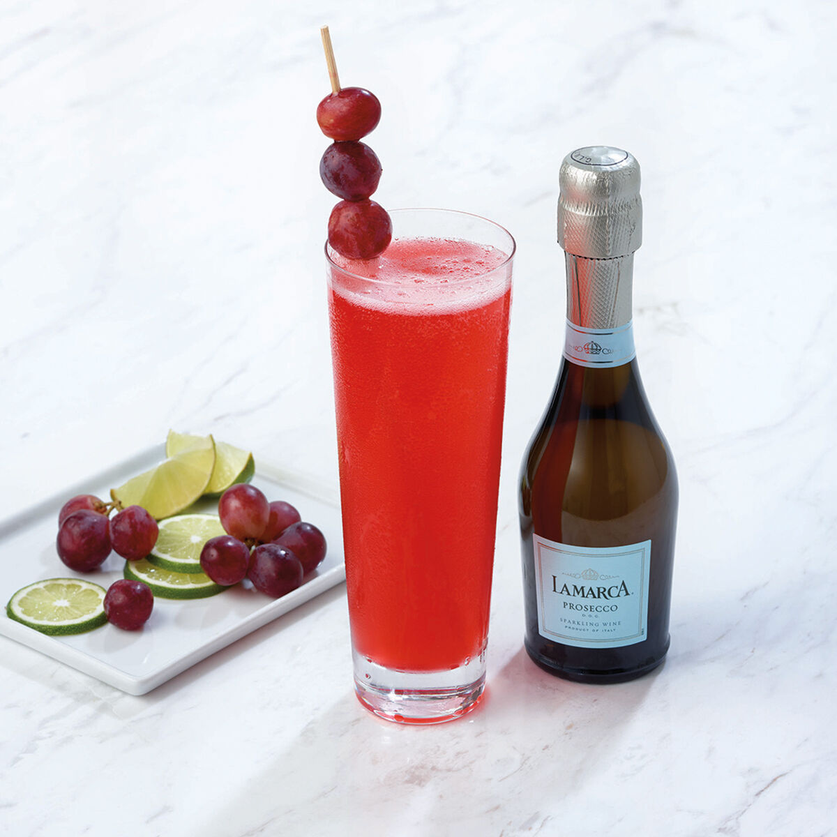 Sunset Fizz Cocktail